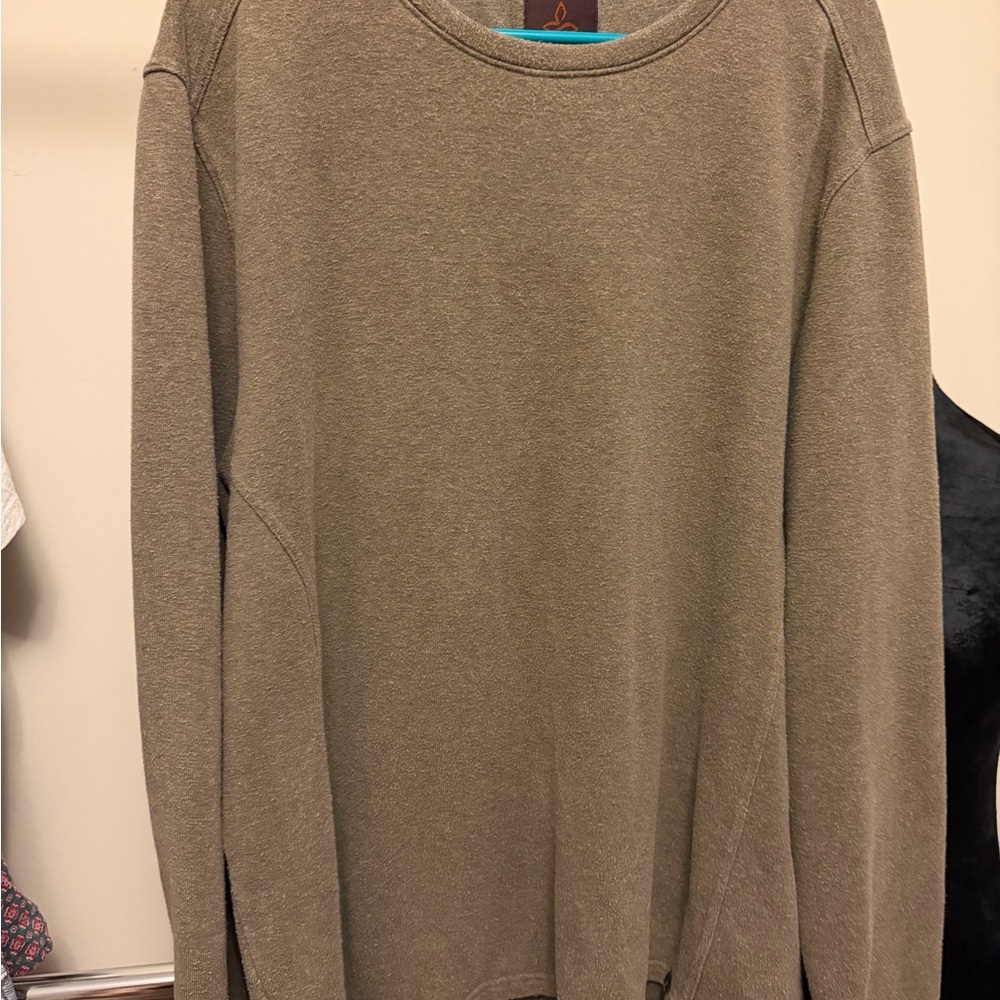 Casual Tan Sweatshirt